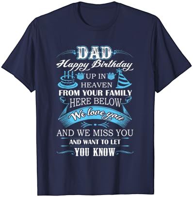 Happy heavenly birthday shirts Clearance