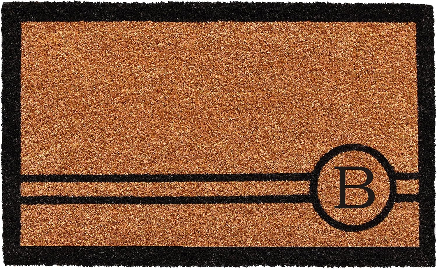 Calloway Mills 153071830A Chelsea Monogram Doormat 18" x 30", Letter A