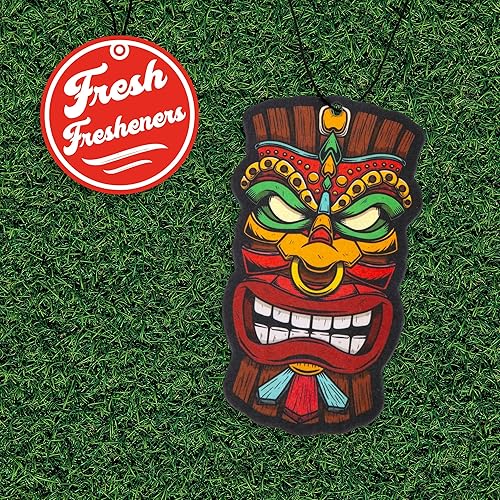 Miniatura 3 de Ambientadores de coche Hawaiian Party perfumados con aceites esenciales, paquete de 5 (aromas mixtos)