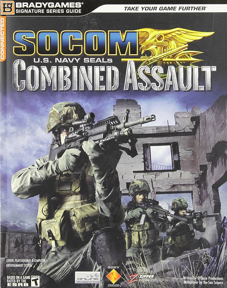 ミリタリー SOCOM Navy Seal Combined Assault Specter SOCOM EUA. Assalto Combinado Navy Seals - PlayStation 2