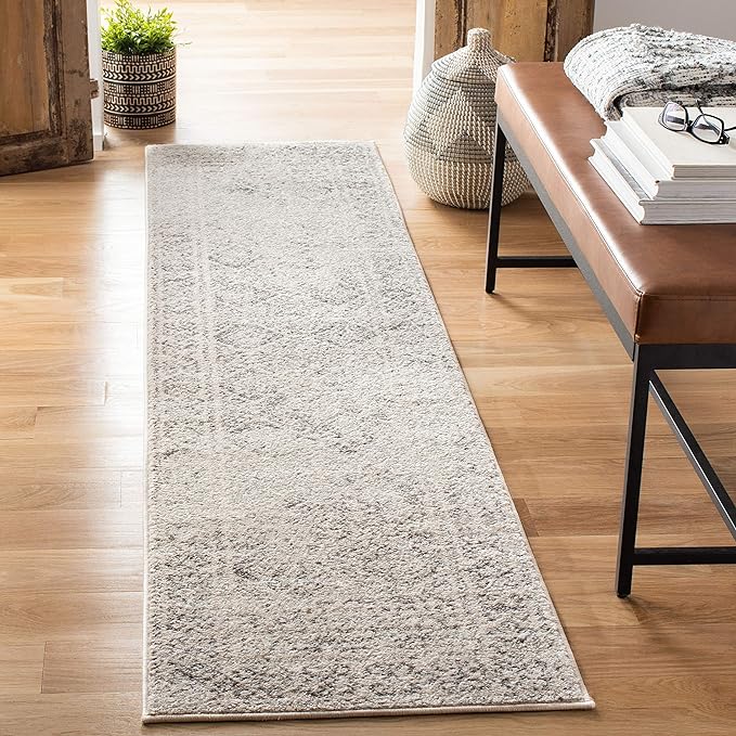 SAFAVIEH Tulum Collection Runner Rug 2' x 8', Ivory