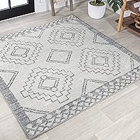 Vista 11 de JONATHAN Y Amir - Alfombra marroquí Beni Souk crema/gris, 2 x 8 pies, bohemio, escandinavo, fácil limpieza para sala de estar, dormitorio, cocina
