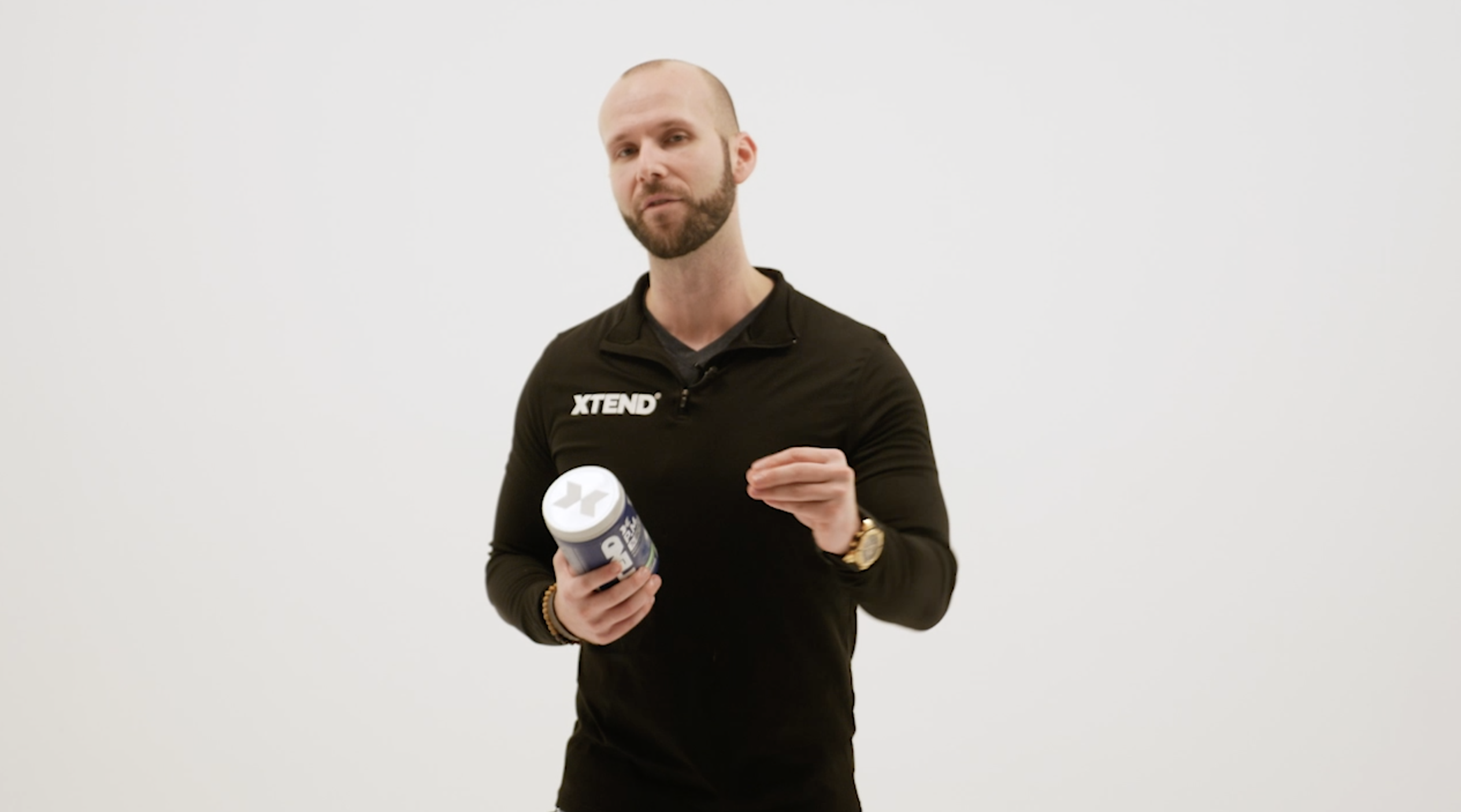 Watch XTEND P.M. BCAA Powder | 1.5g Melatonin 7g BCAAs Sleep Aid
