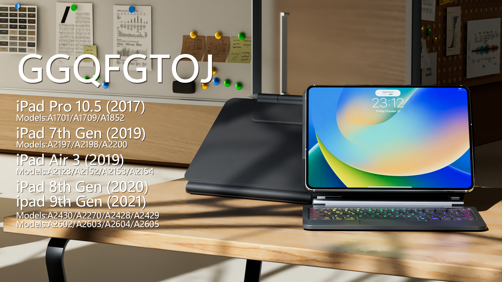 Amazon.com: for iPad 9th Generation Case with Keyboard,Keyboard