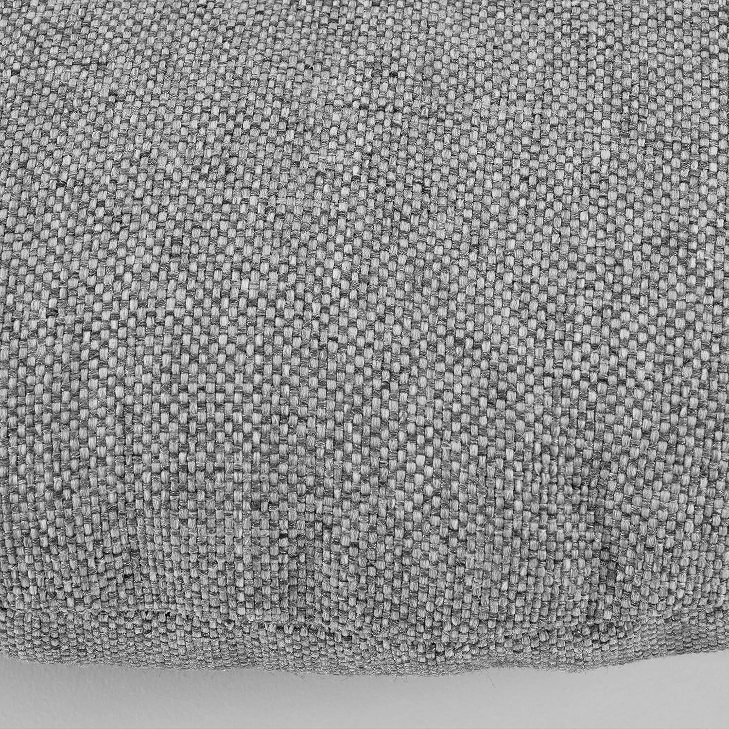 Klear Vu Bistro Outdoor Fabric Round Seat Cushion Set of 2, Gray