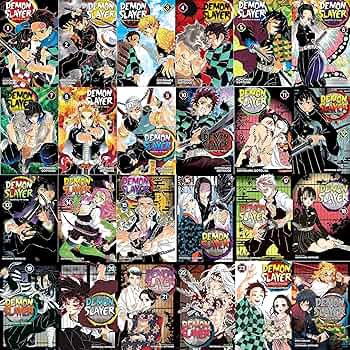 Amazon.com: Demon Slayer: Kimetsu no Yaiba Vol 1-23 and