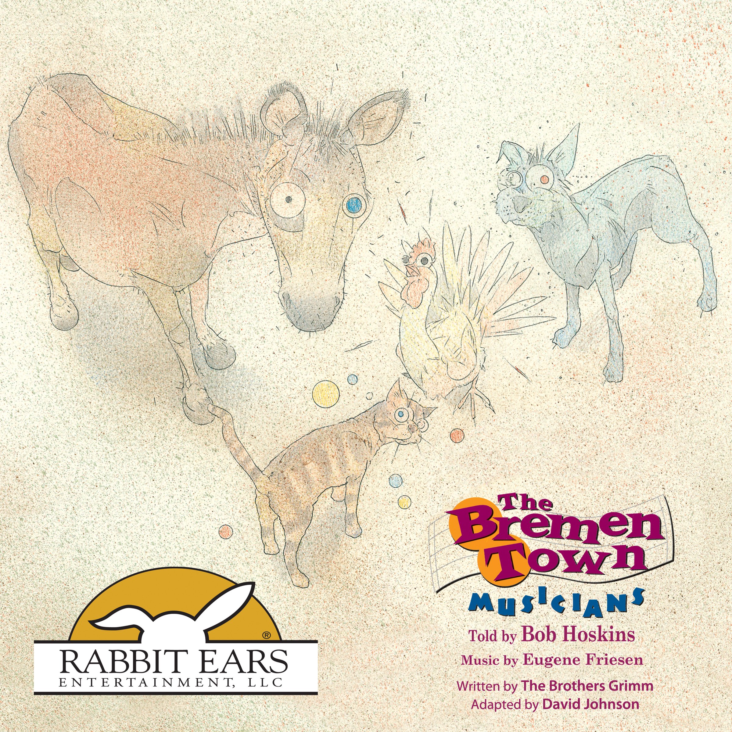 Cover art for The Bremen Town Musicians