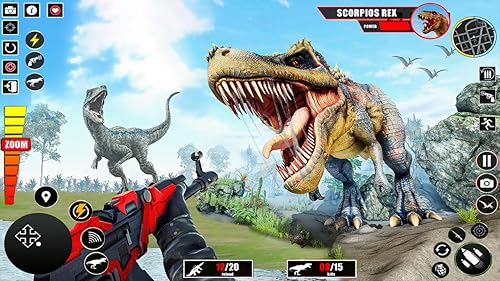 野生の恐竜ハンター: 動物狩猟ゲーム-Amazonアプリストアのアプリ