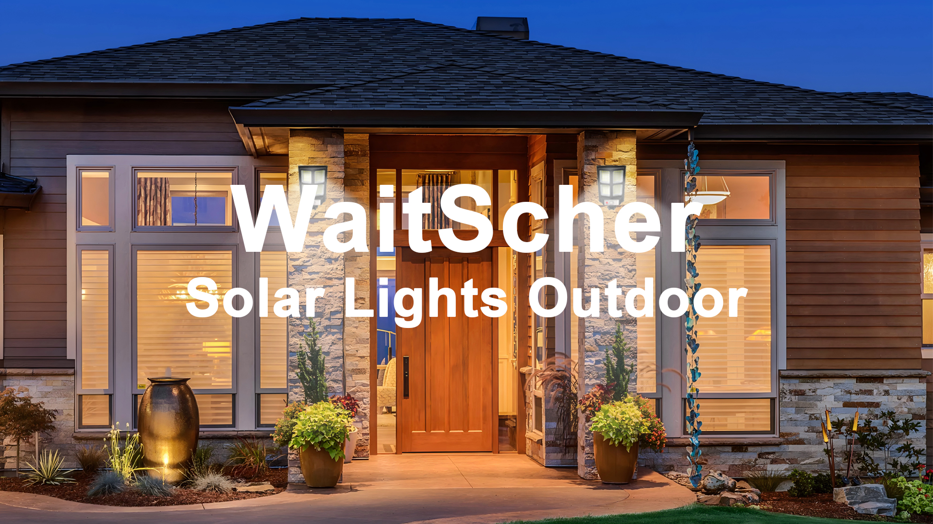 Image of Solar Motion Senser Lights Outdoor 10000LM Solar Street Lights Dusk to Dawn LED Flood Light Ip67 Waterproof for Outside Yard, Driveway, or Garden Path 4 Pack