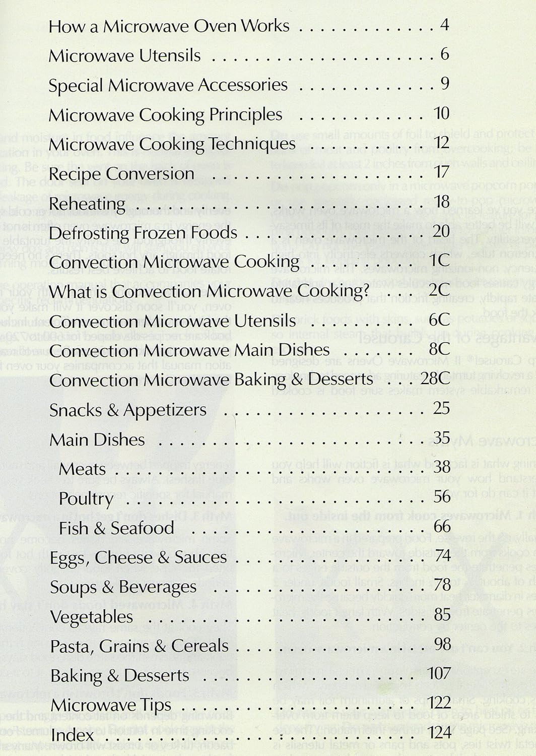 Sharp Carousel II Convection Microwave Cookbook Books Amazon.ca