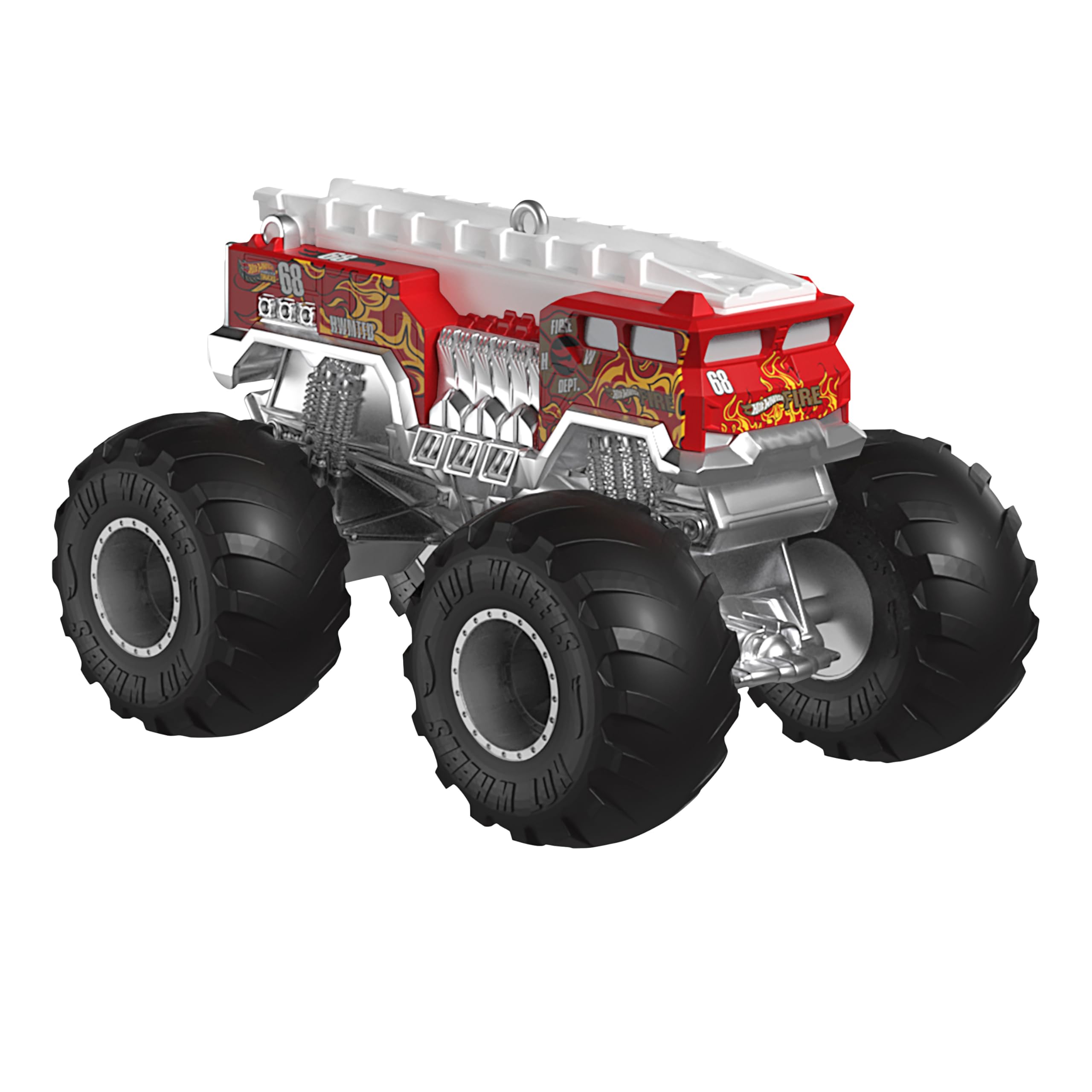 Hallmark Keepsake Christmas Ornament 2025, Hot Wheels Monster Trucks HW 5-Alarm, Gifts for Kids