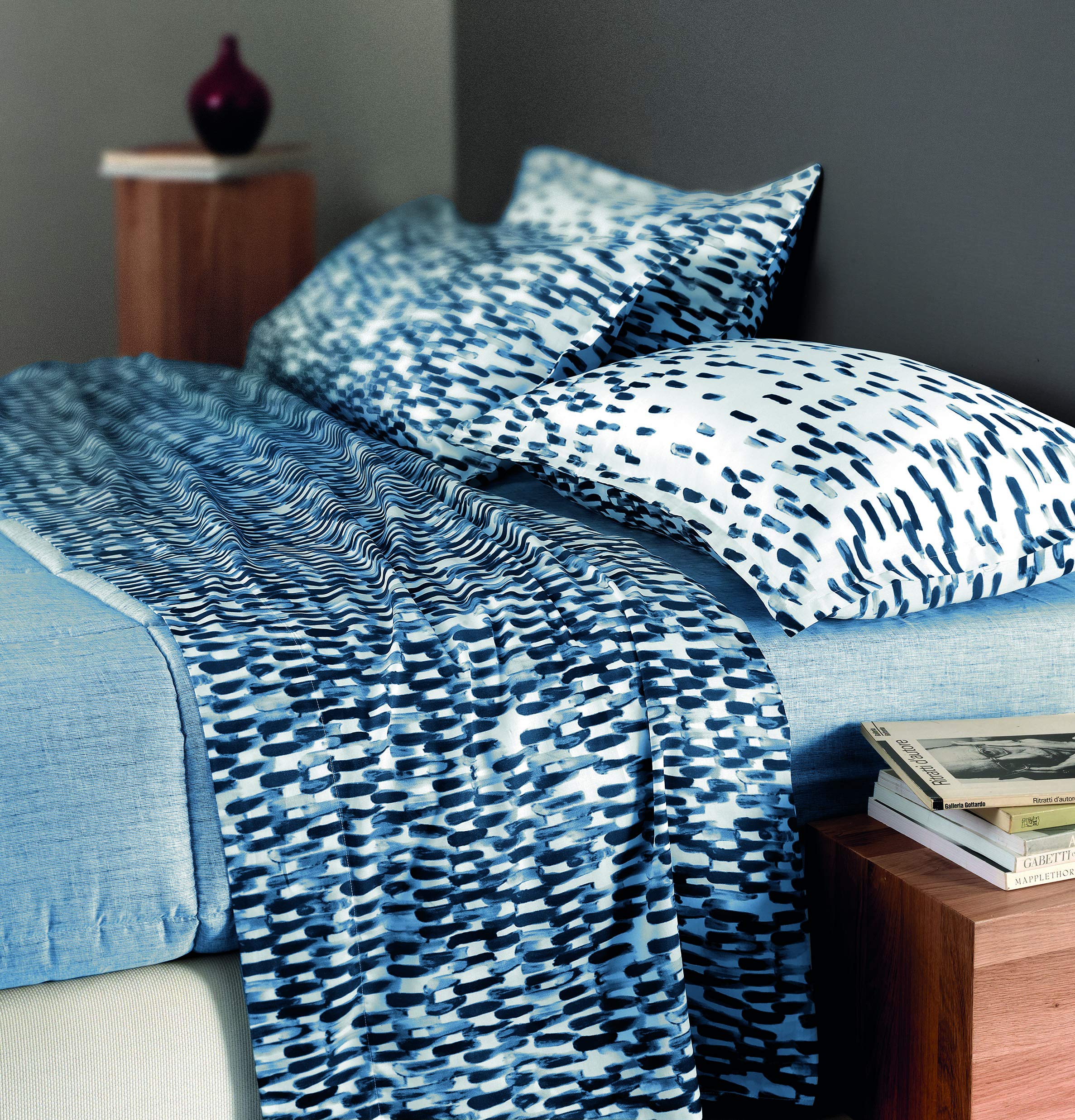 Gabel Million Completo Letto, Blu Imperiale, Matrimoniale