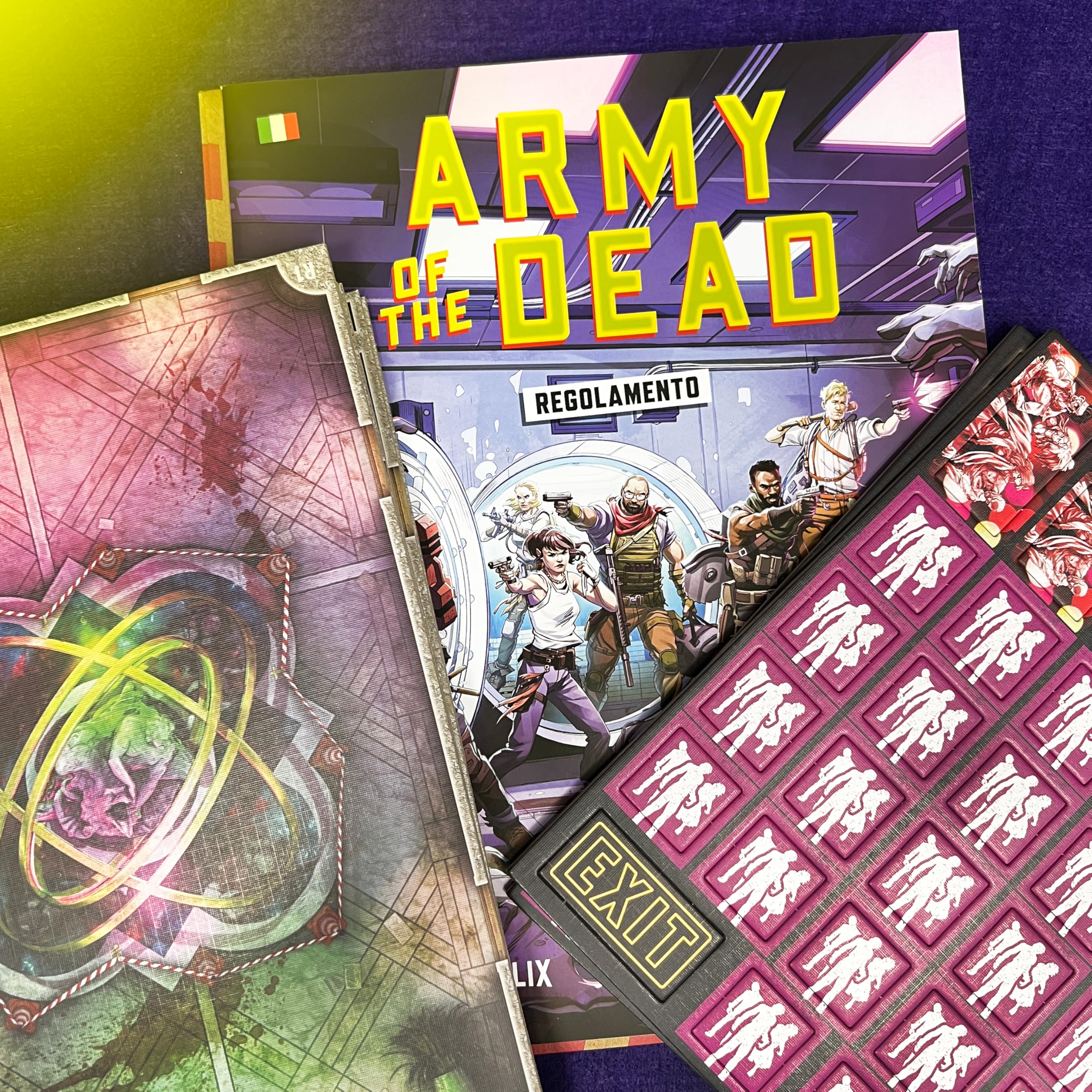 Asmodee: Zombicide Army of the Dead, Gioco da Tavolo, 14+ Anni, 1-6 Giocatori, Edizione in Italiano