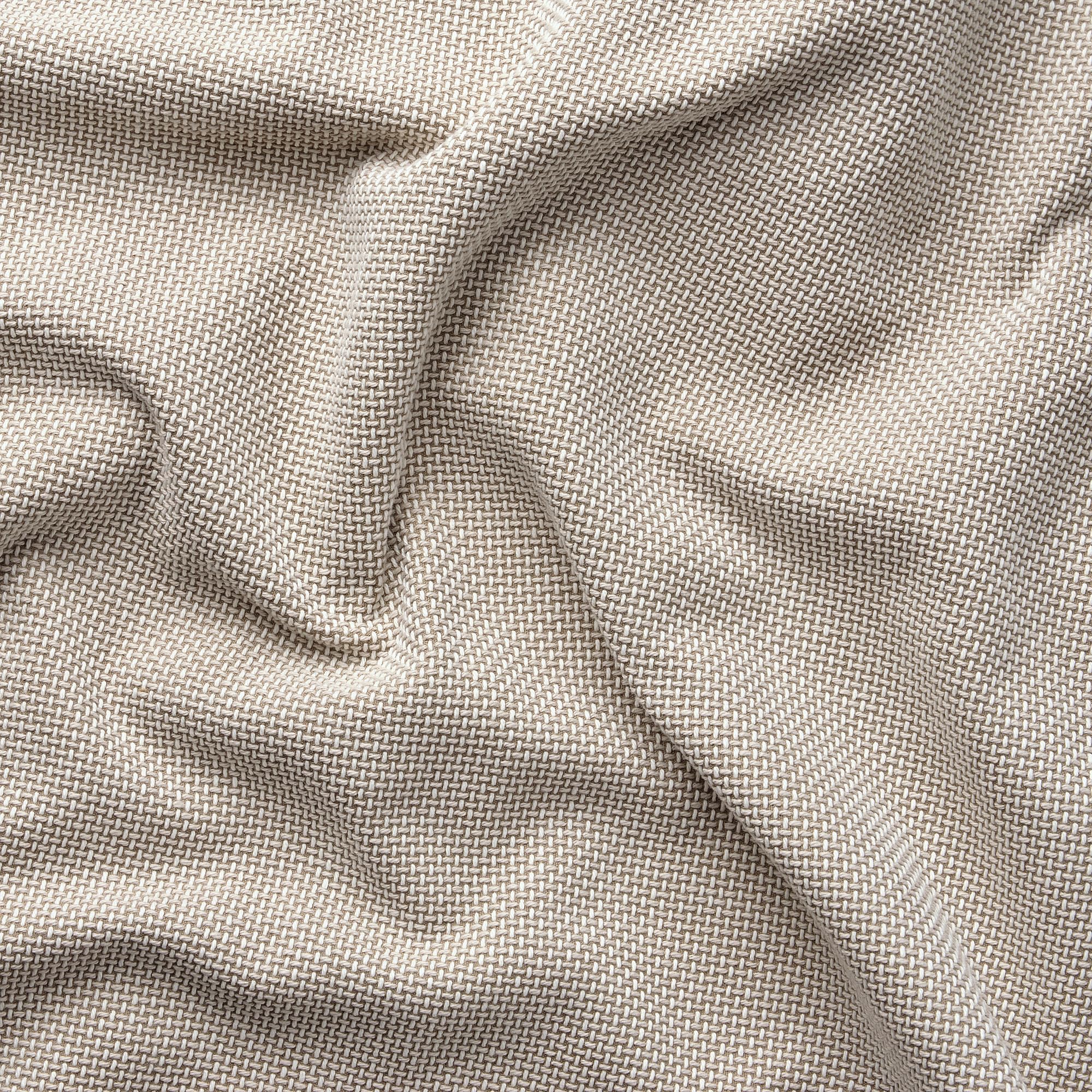 Housse SÖDERHAMN repose-pieds Fridtuna beige lavable et haute résistance