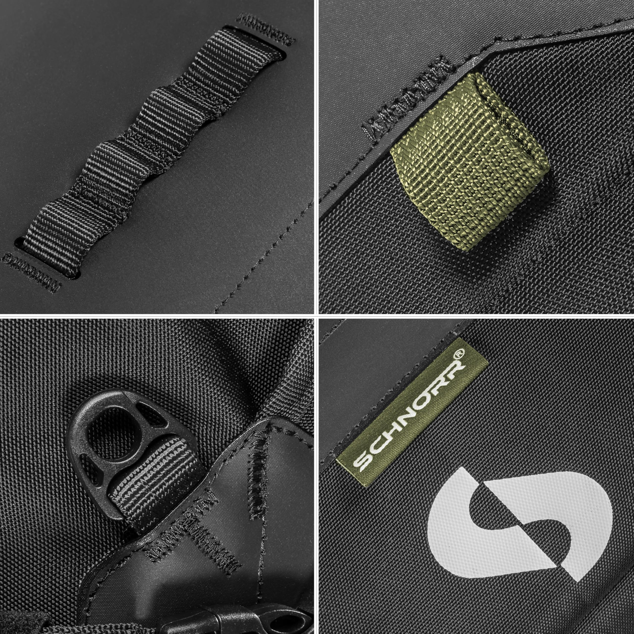 SCHNORR Universal Rearbag 40L beidseitig öffnend Motorrad Hecktasche wasserdicht