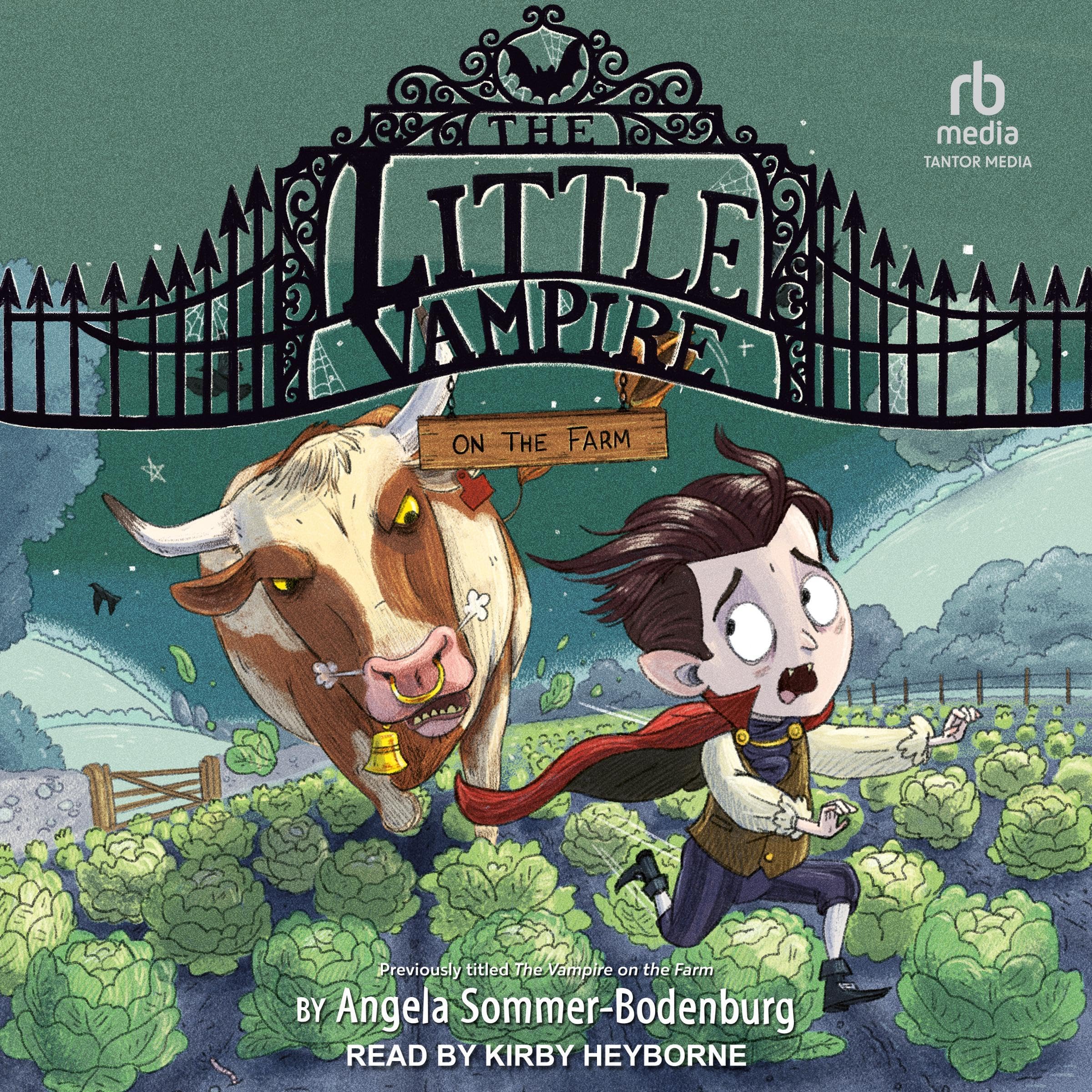 Cover art for The Little Vampire on the Farm