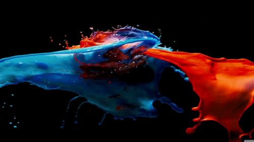 Abstract liquid, Relaxing Screensaver for Meditation. Yoga and Sleep 4K UHD ( NO ADS )