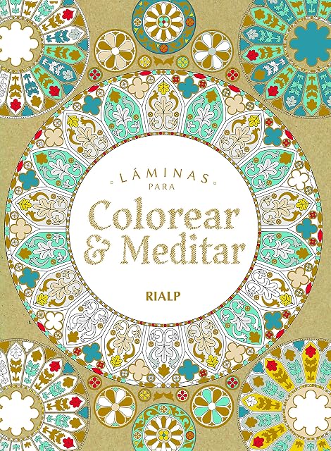 Portada de Láminas para colorear y meditar