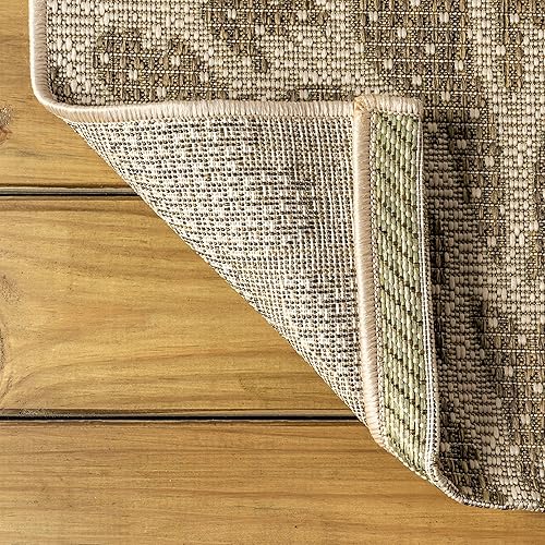 Miniatura 4 de JONATHAN Y SMB110A-3 Zinnia - Tapete floral moderno con textura para interior y exterior, estilo bohemio, costero, para dormitorio, cocina y patio,