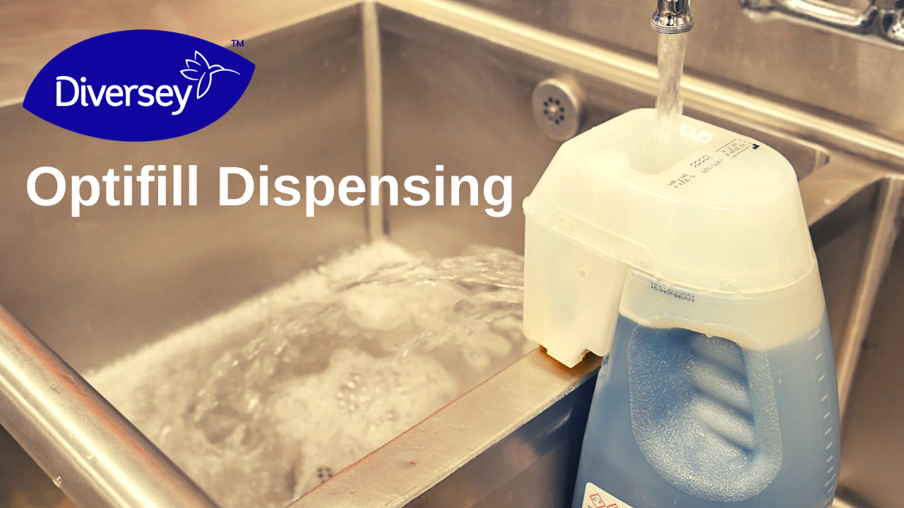 Optifill Watch Diversey Optifill Dispensing Package Demo on Amazon Live