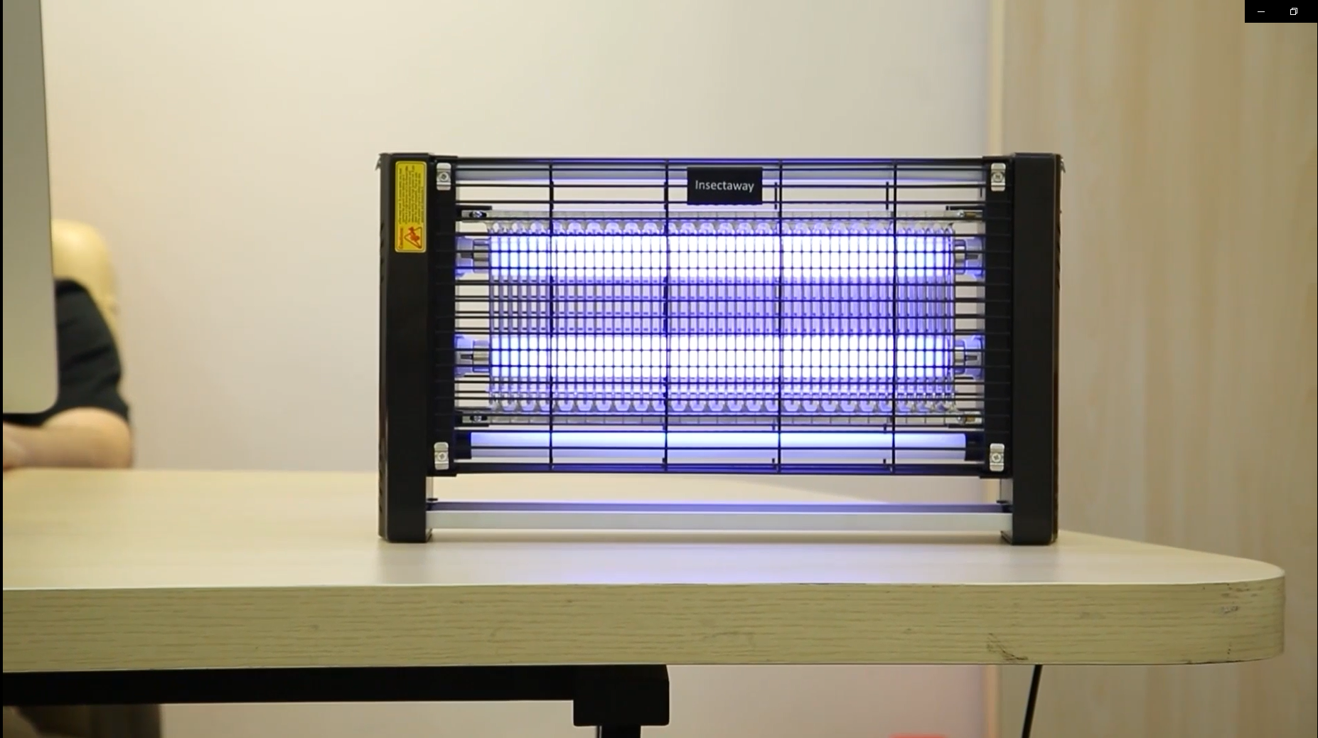 Lampada Antizanzare Elettrica Con Doppia Griglia 3500V, Timer E Telecomando - Perfetta Per Casa, Ufficio, Fino A 100 Mq