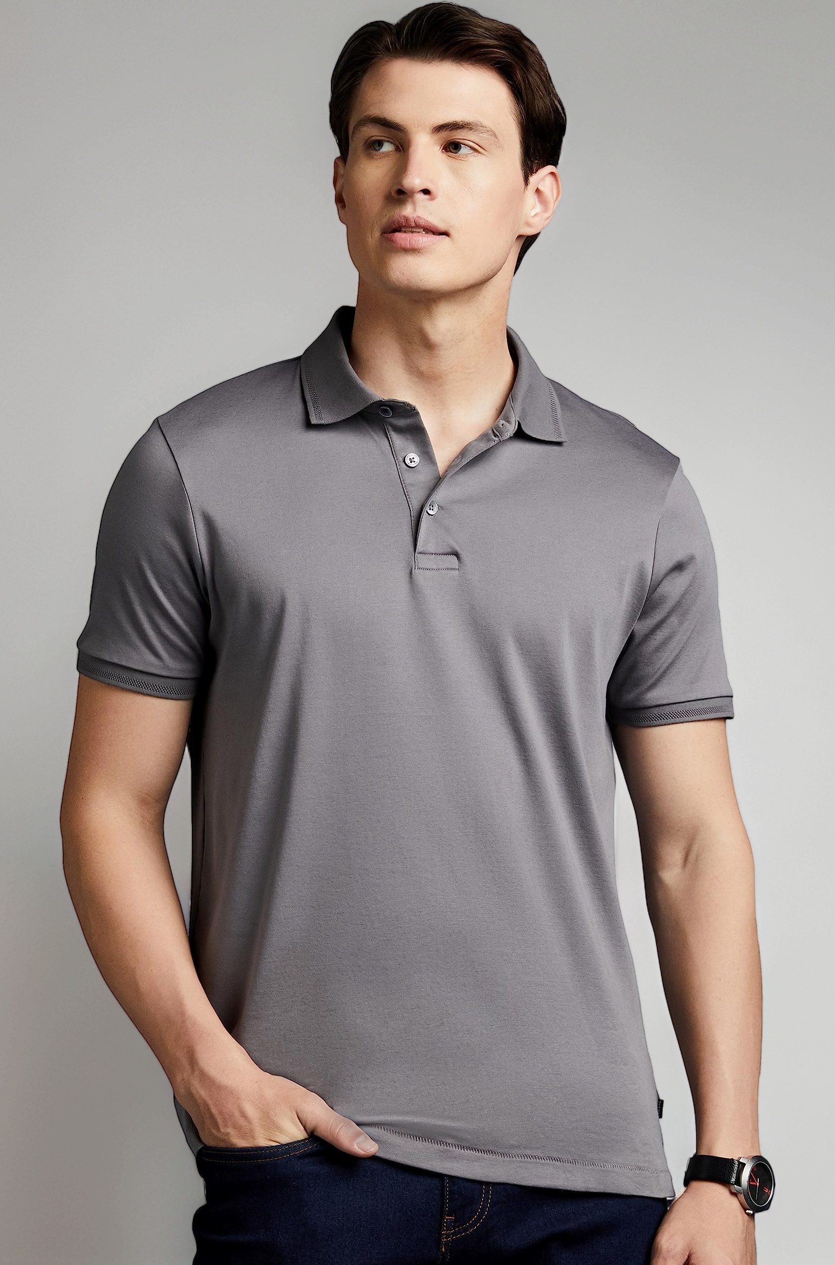 Men Super Soft Classic Polo T-Shirt: Regular Fit