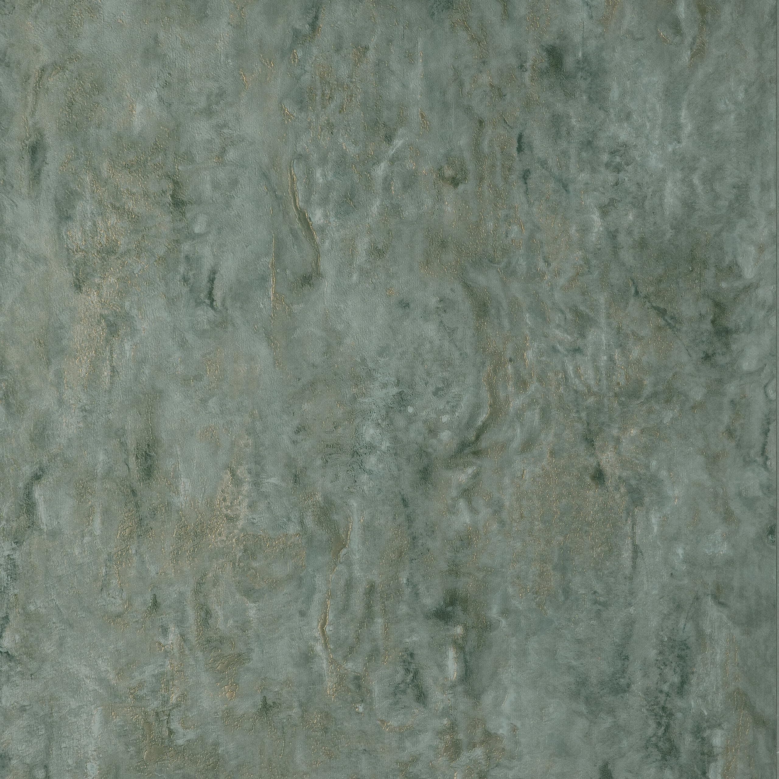 Fine DecorSavona Marble Plain SIDEWALL Emerald
