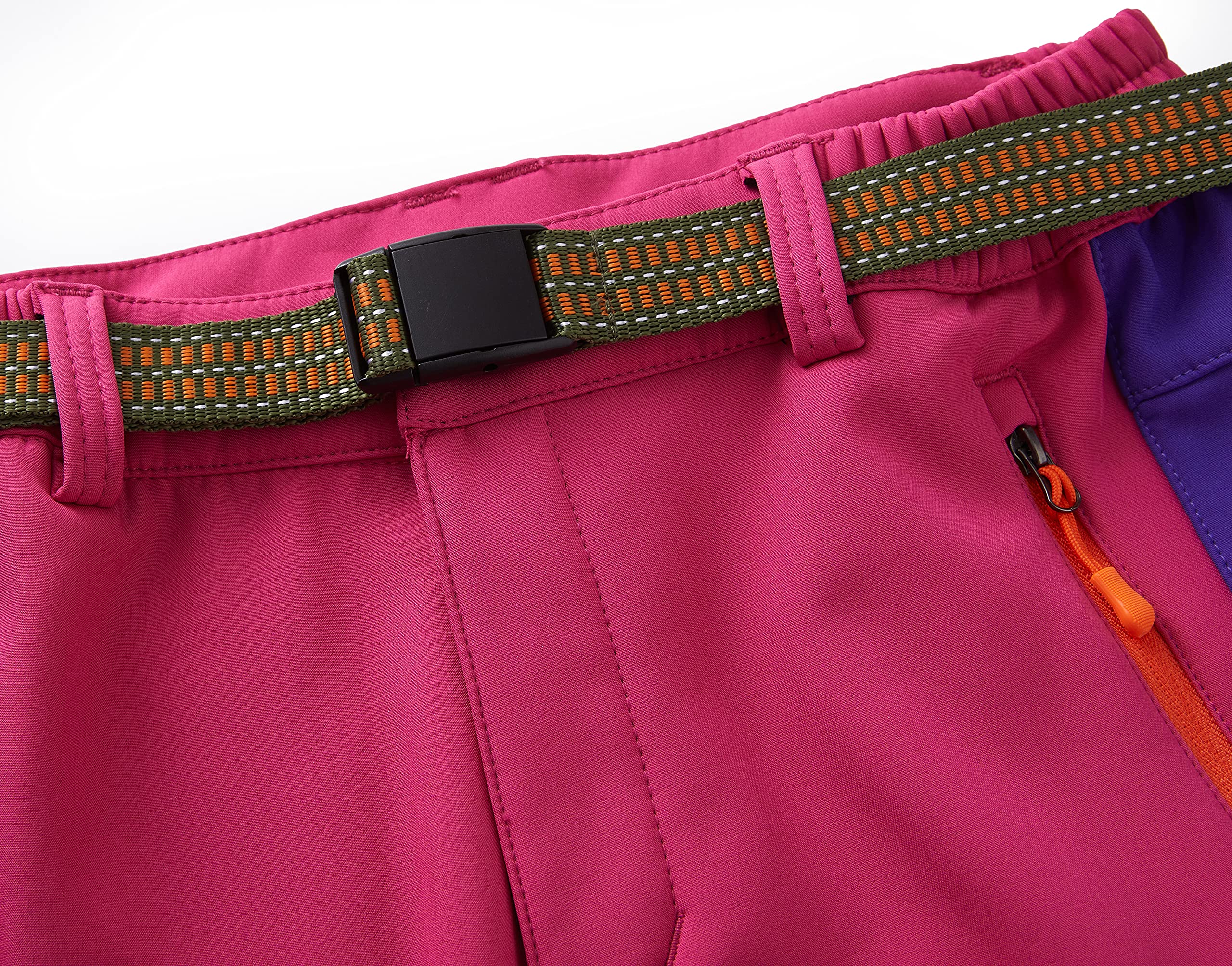 DAFENP Pantaloni Neve Trekking Bambino Impermeabili Sci Pantaloni Traspirante da Softshell Invernali Pioggia Pantaloni Escursionismo Ragazze Ragazzo