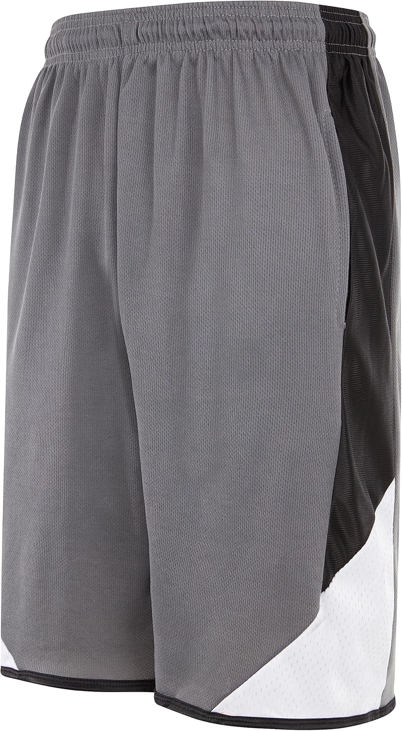 Mens Basketball Shorts with Pockets, Active Athletic Performance Gym Workout Shorts for Men Workout Shorts, 4 Pack - Image 7