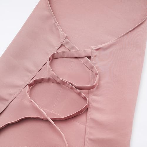 Miniatura 6 de Tosewever Delantales de arte para mujer, pintura y cerámica, para hornear, correas de hebilla para hombre, delantal de cocina con bolsillos para