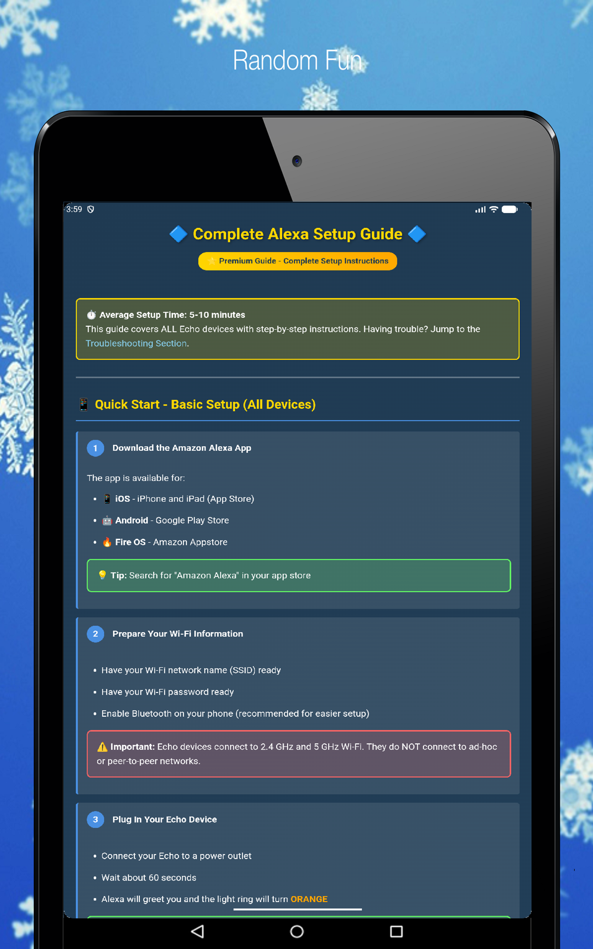 Commands for Amazon Alexa - Aplicativo na Amazon Appstore