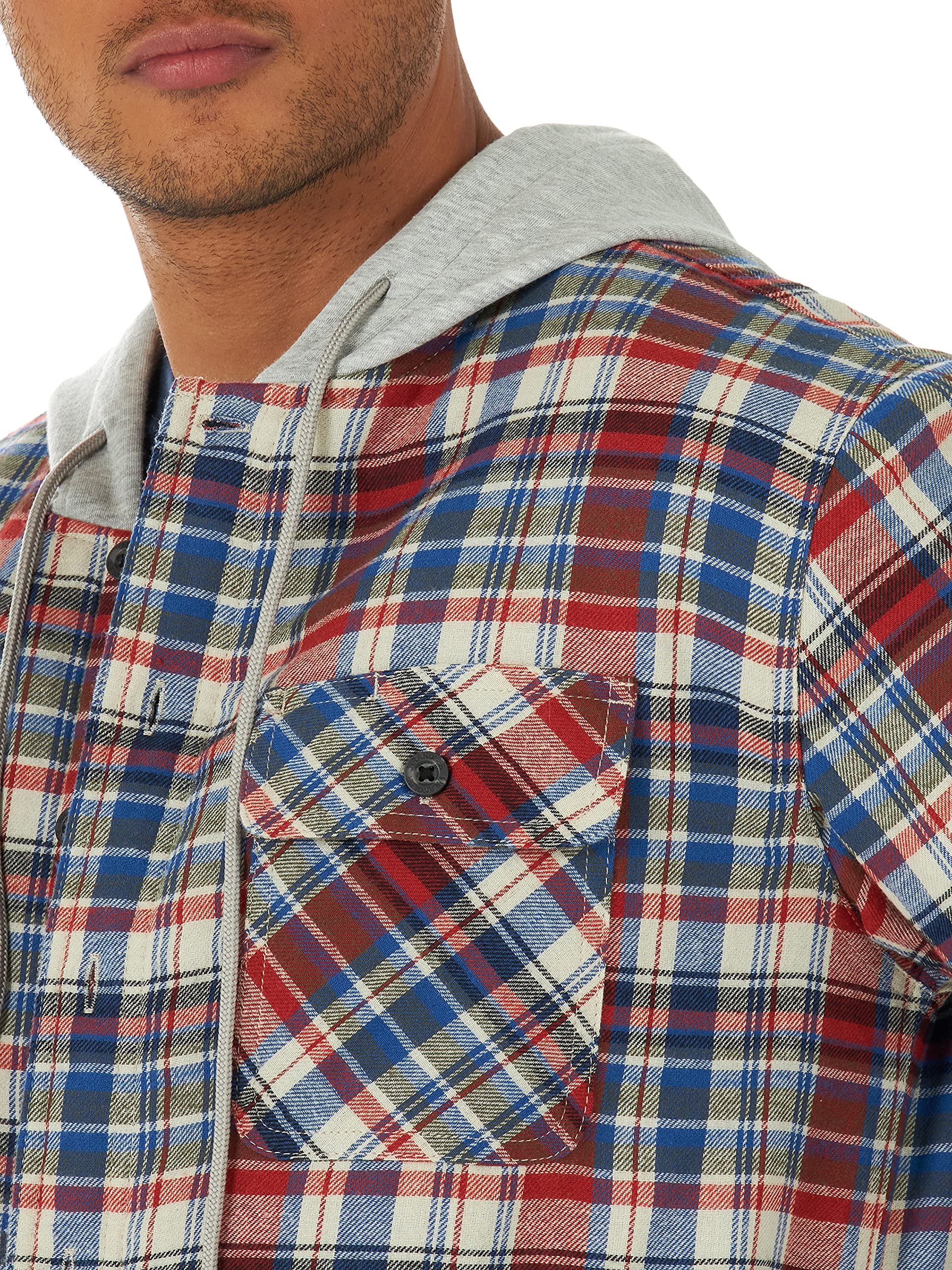 Snapklik.com : Wrangler Authentics Mens Long Sleeve Quilted Lined ...