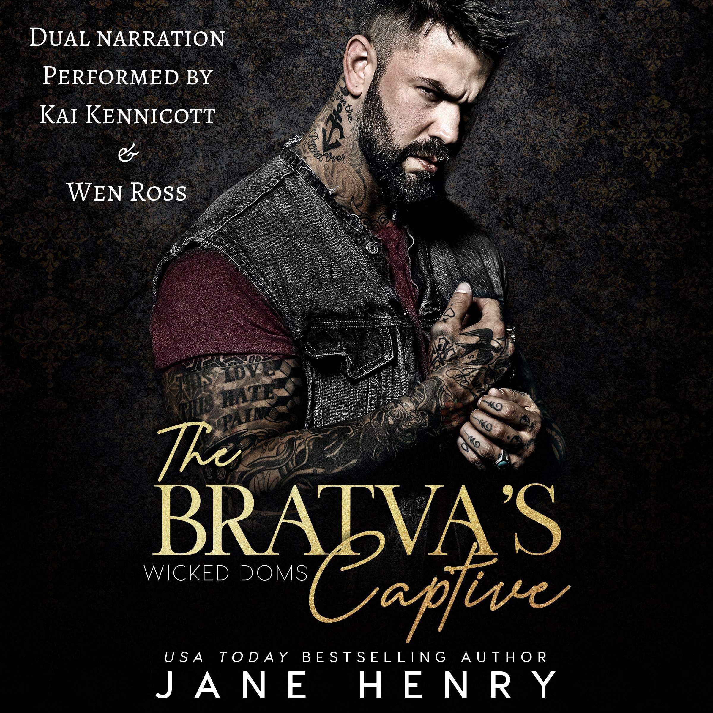 Cover art for The Bratva's Captive: A Dark Mafia Romance (Wicked Doms)