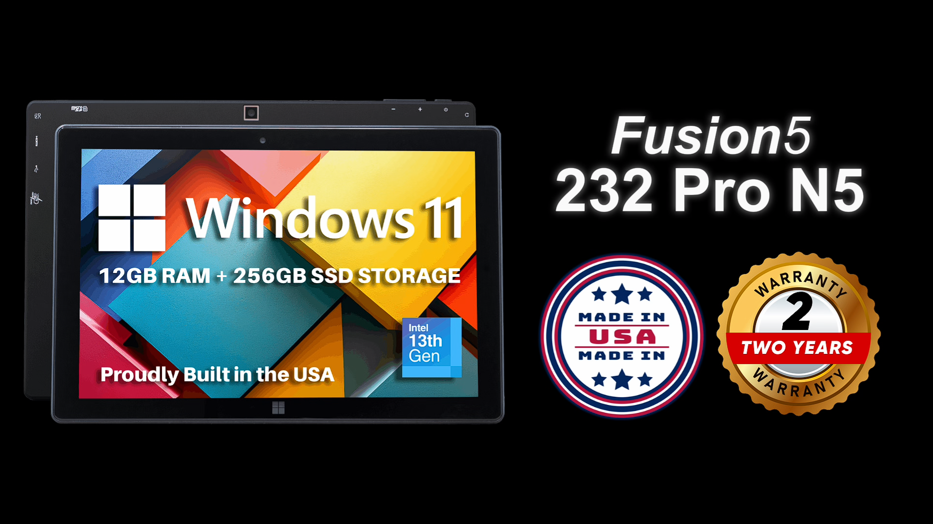 Amazon.com : Fusion5 Built in USA 10.1” Windows 11 Tablet PC