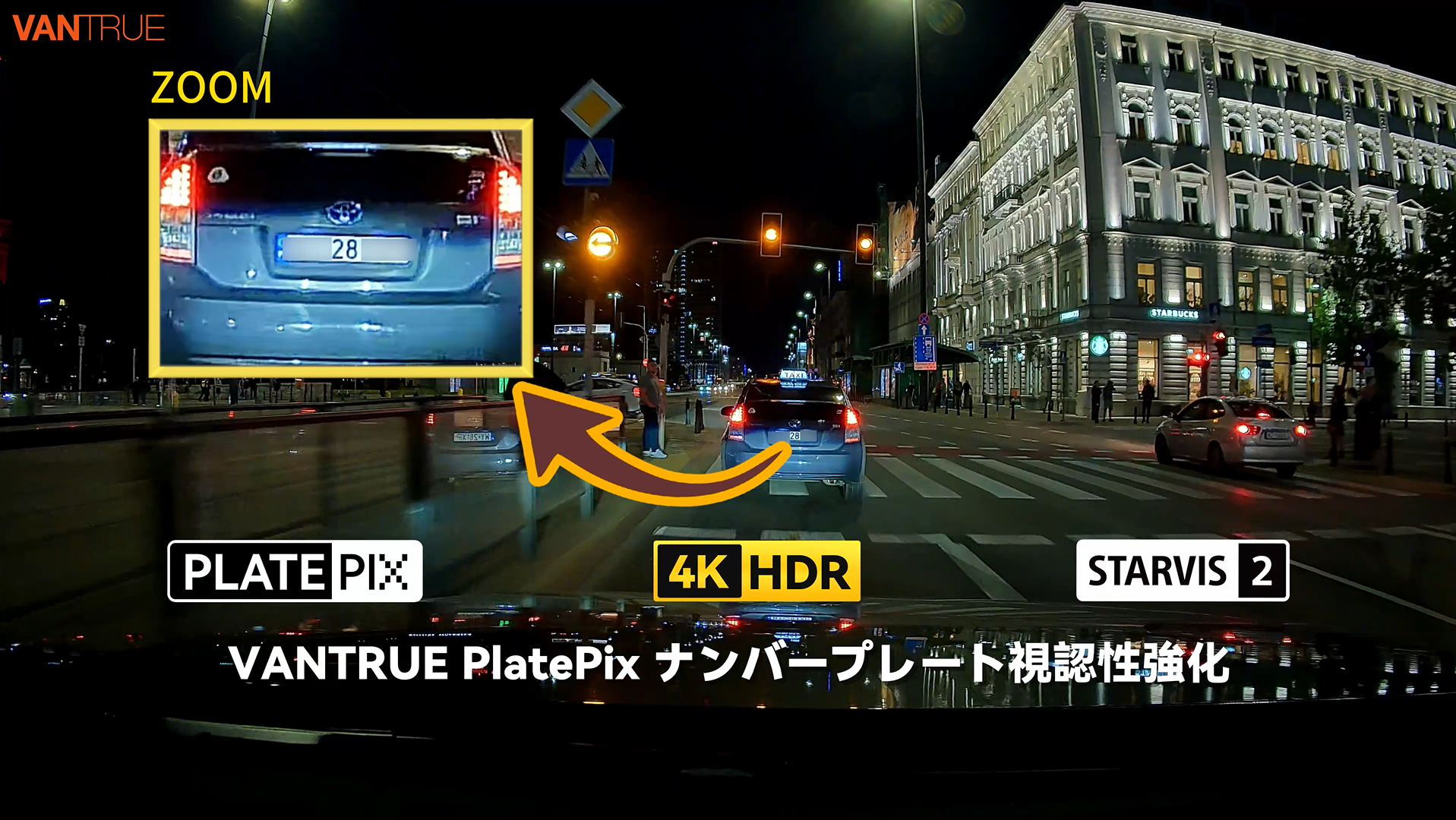 Amazon.co.jp: VANTRUE N4 Pro S 3カメラ ドライブレコーダー 4K 800万