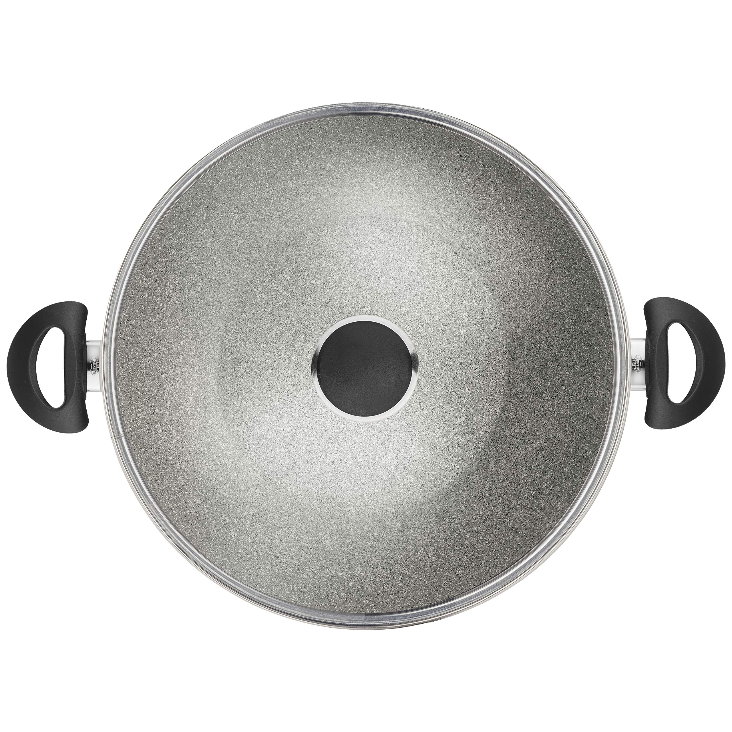 BALLARINI Ferrara Wok Bratpfanne mit 2 Granitgriffen 36 cm FERR8KD.36D