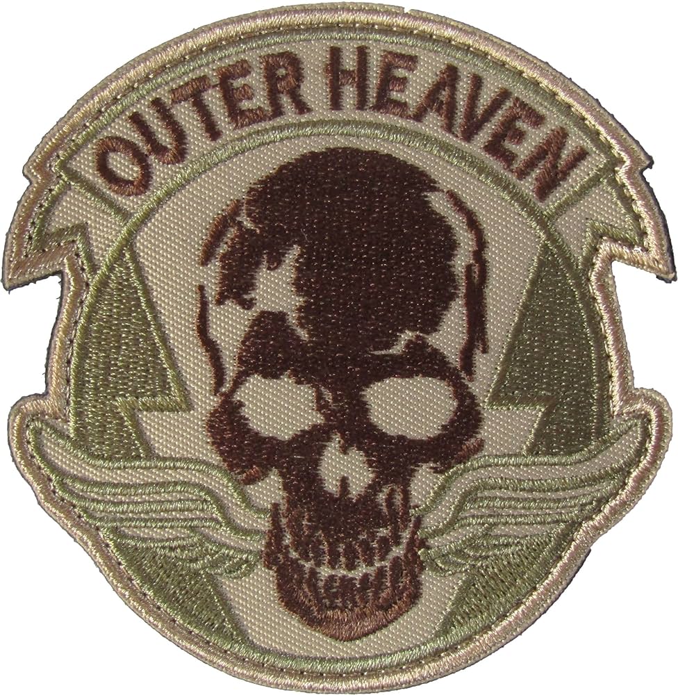 Amazon.co.jp: ベルクロワッペン メタルギア OUTER HEAVEN