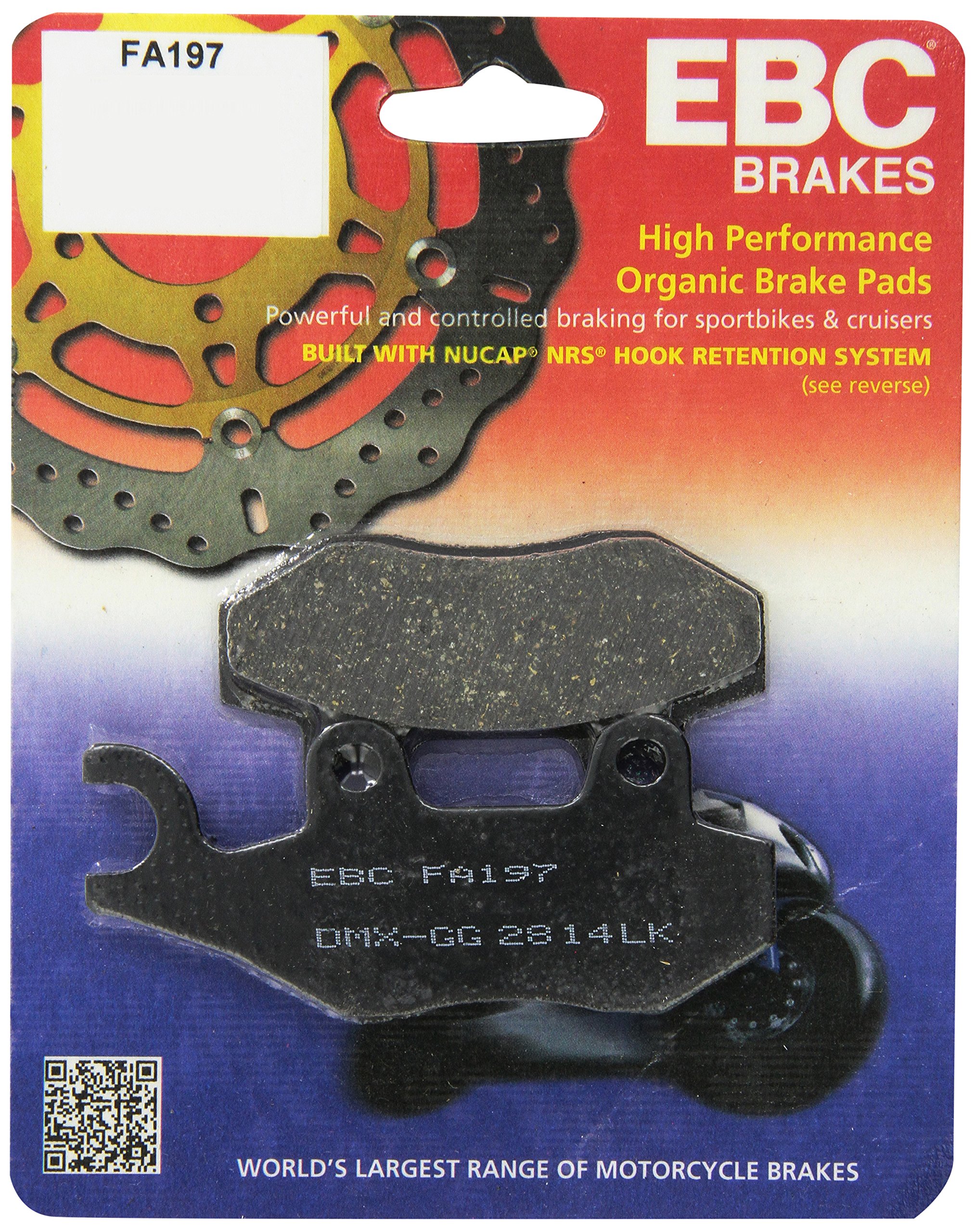EBC Brakes FA197 Disc Brake Pad Set