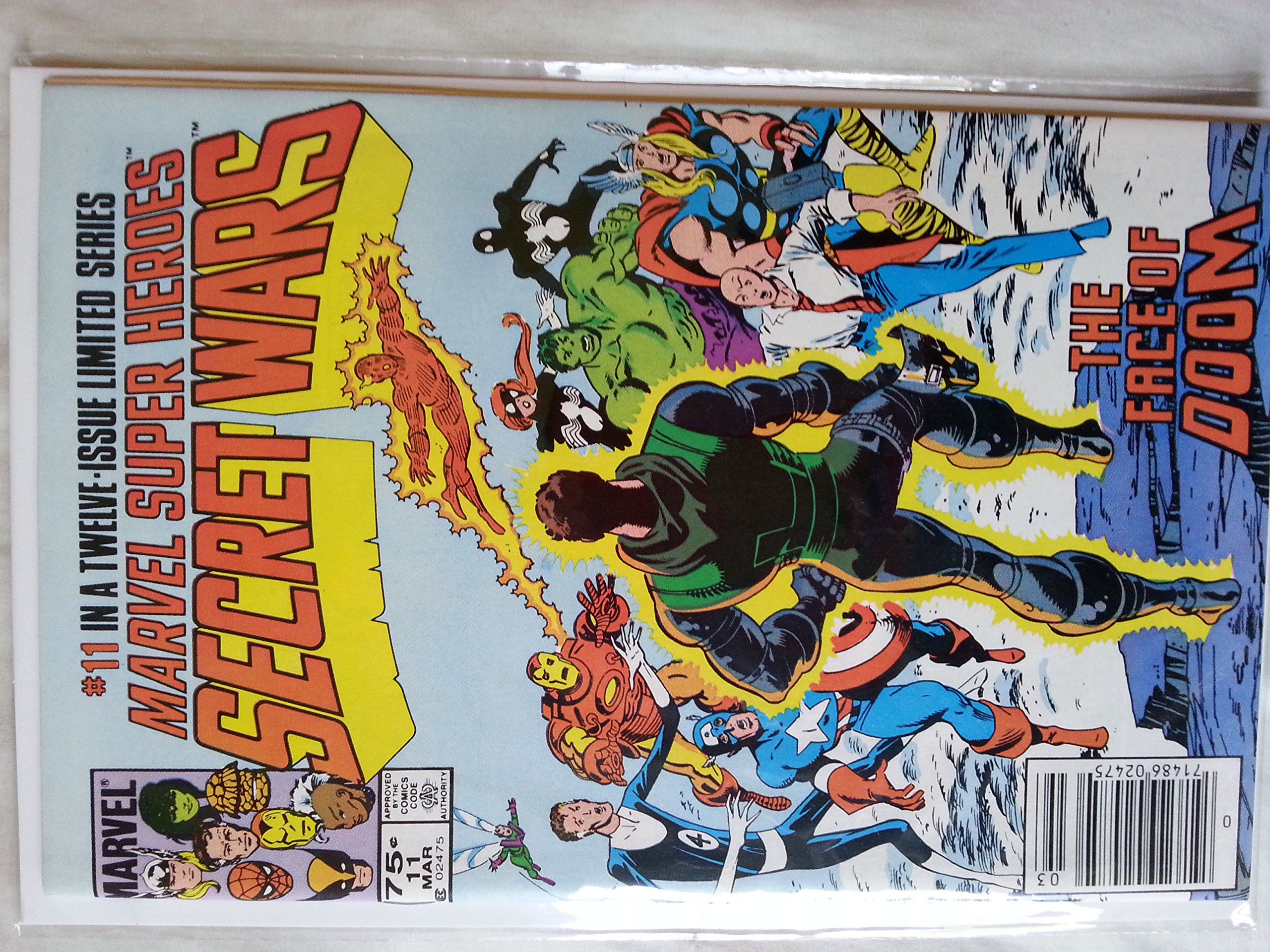 Marvel Super Heroes, Secret Wars, #11 in a Twelve Issue Limited Series, Volume 1, No. 11, 1985