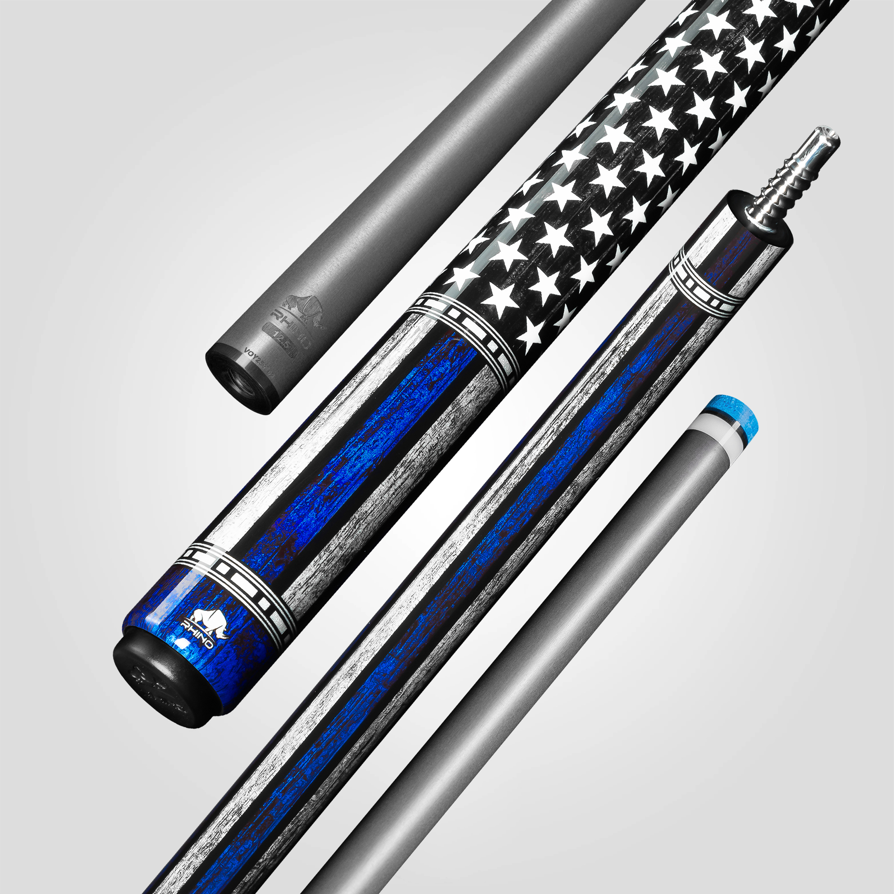Rhino cue(ライノキュー) アメリカ柄バットのみ(純正) Rhino cue(ライノキュー) アメリカ柄バットのみ(純正) Rhino