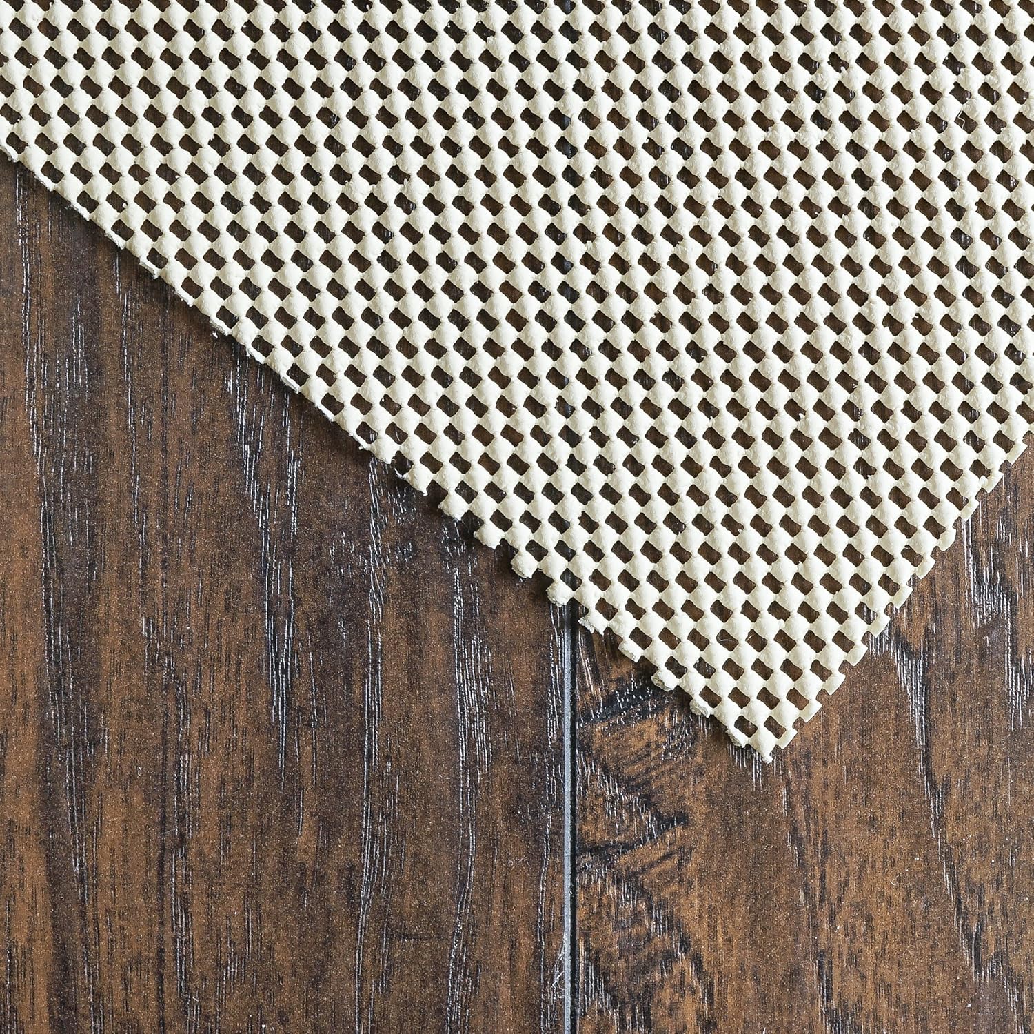 Natural Rubber Non-Slip Beige Rug Pad 3' x 5'