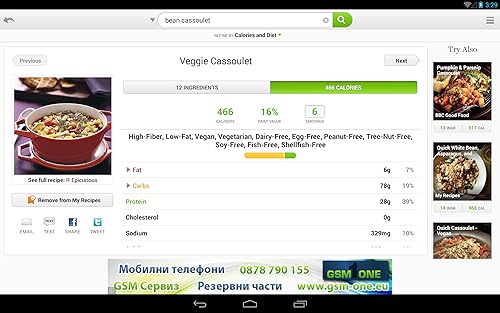 Vegetarian Recipes and Nutrition