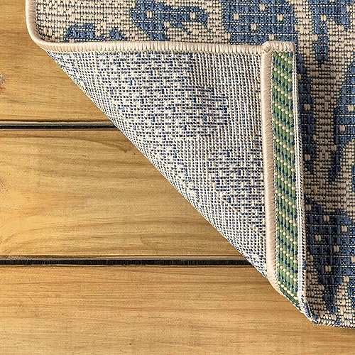 Miniatura 4 de JONATHAN Y SMB110B-3 Zinnia Tapete floral moderno con textura para interior y exterior, estilo bohemio, costero, para dormitorio, cocina y patio, no