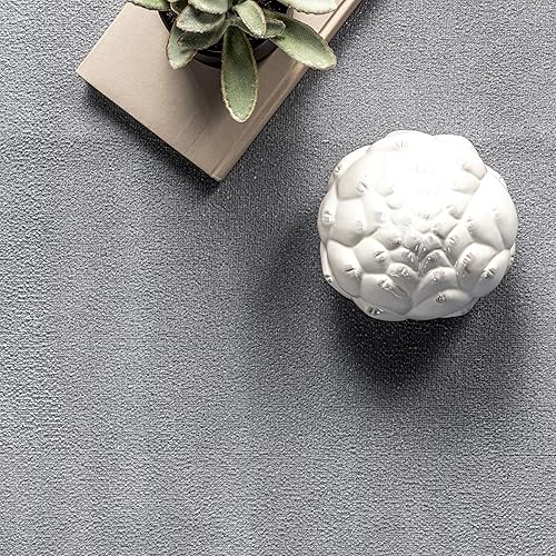 Miniatura 10 de nuLOOM Arina - Alfombra tribal simple, lavable a máquina, 5 x 8 pulgadas, color gris