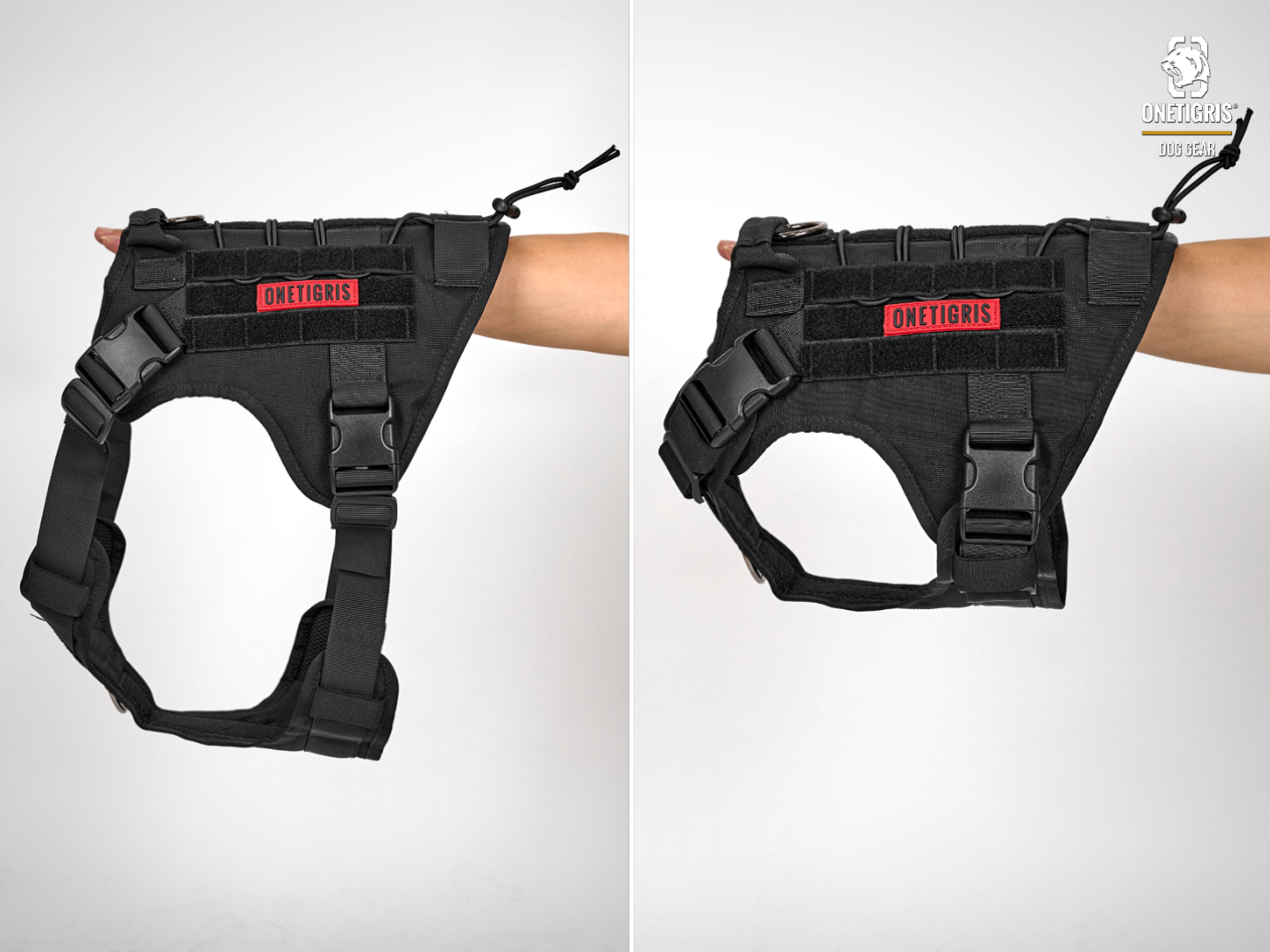 Amazon.com : OneTigris Tactical Dog Harness,No-Pull Dog Vest with