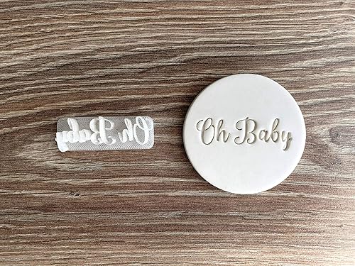 Miniatura 3 de Oh Baby Fondant Embosser o sello de galletas con asa