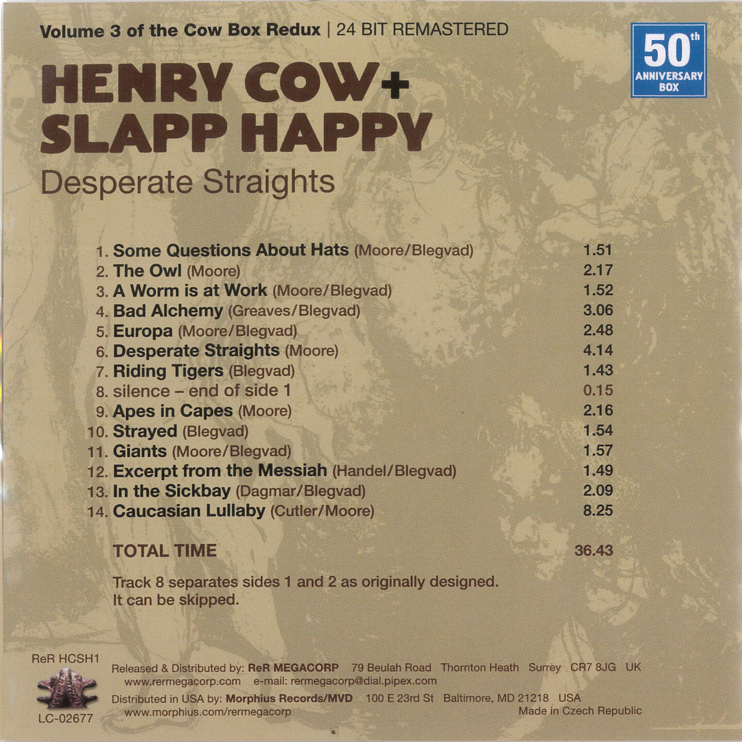 Henry Cow Box Redux: The Complete Henry Cow