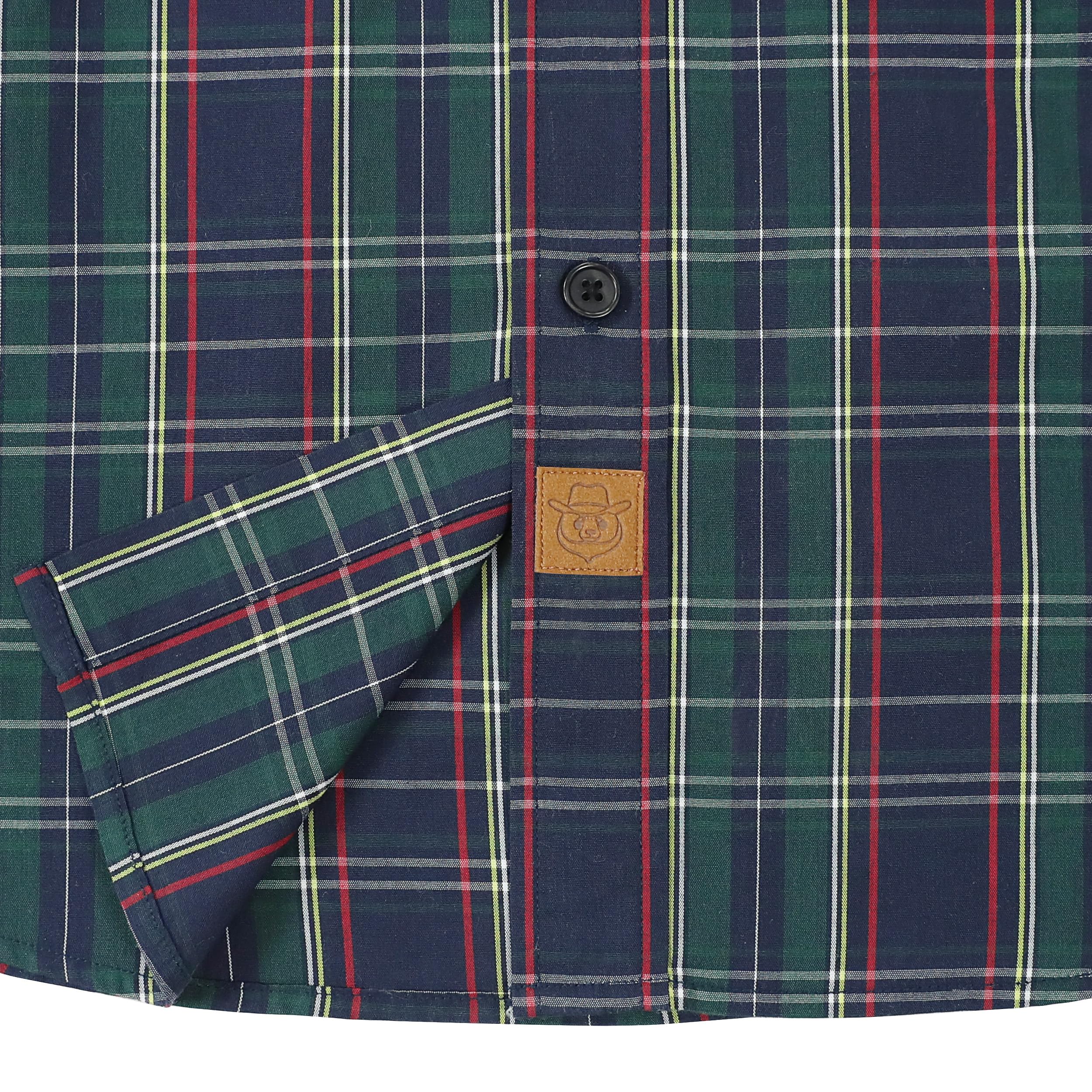 Dubinik® Camicia Uomo Camicia Quadri Uomo Casual Leggero Botton Down Regular Fit Conformate Camicia Uomo Taschini