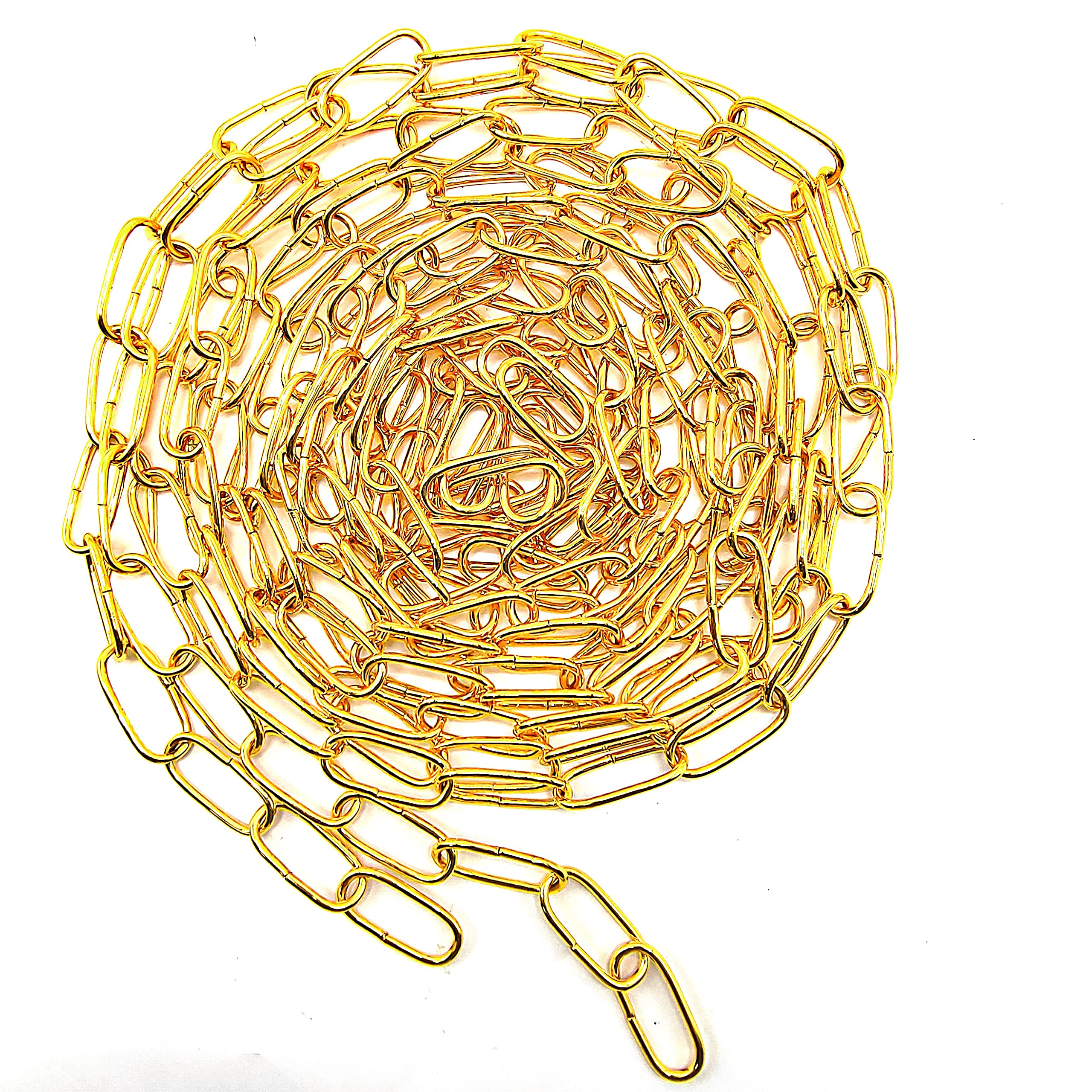 ECUDIS 20 Feet Gold Pendant Light Fixture Chain — Amazon image 5