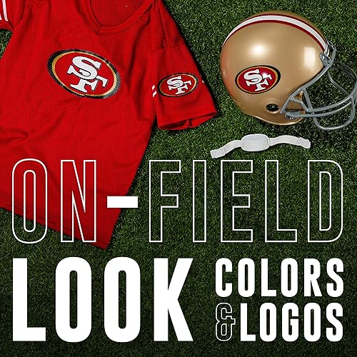 Miniatura 2 de Franklin Sports - Conjuntos de casco y camiseta para niños de la NFL - Conjuntos de uniforme de equipo juvenil de la NFL - Juego de disfraz - Casco